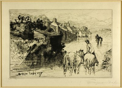 Puente de Wareham de Francis Seymour Haden