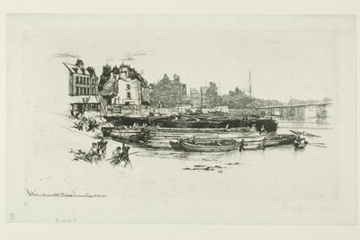 Casa de Whistler, Chelsea de Francis Seymour Haden