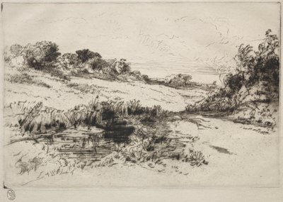 Colina del molino de viento, No. 1 de Francis Seymour Haden