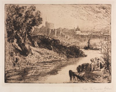 Castillo de Windsor de Francis Seymour Haden