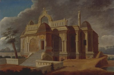Mausoleo con elefantes de piedra de Francis Swain Ward