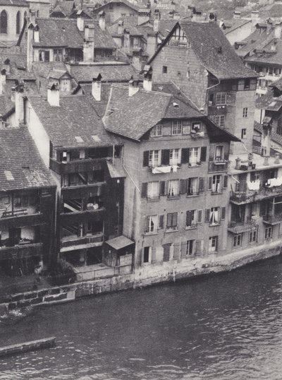 Oberland bernés: Berna (foto en blanco y negro) de Francis Sydney Smythe