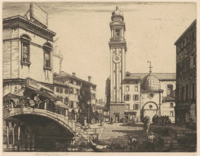 S.S. Apostoli, Venecia de Francis Sydney Unwin