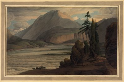 En el valle de los Grisones, 1781 de Francis Towne