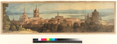 Vista de Lausana, 1781 de Francis Towne