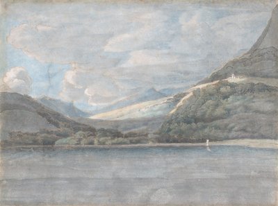 Vista del Lago de Como, 27 de Agosto de 1781 de Francis Towne