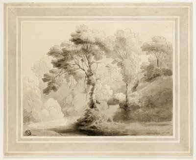 Paisaje boscoso de Francis Towne