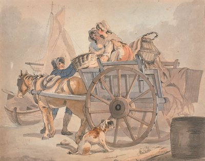 El carro de pescado de Francis Wheatley