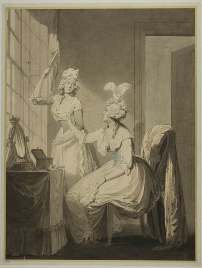 La dama y la avispa reina de Francis Wheatley