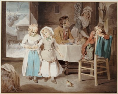 El Petirrojo, 1794 de Francis Wheatley