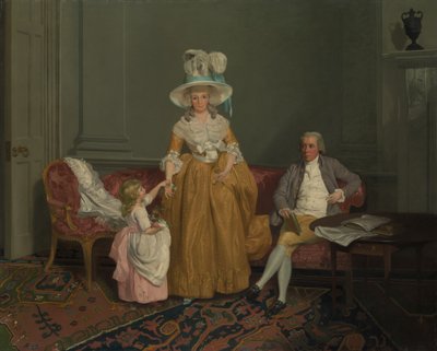 La familia Saithwaite de Francis Wheatley