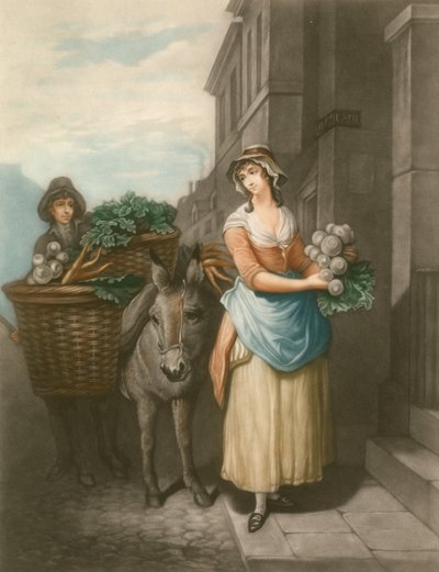 Nabos y zanahorias de Francis Wheatley