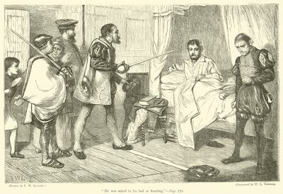 Fue capturado en su cama en Reading de Francis Wilfred Lawson