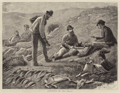Almuerzo en los páramos de Francis Wilfred Lawson