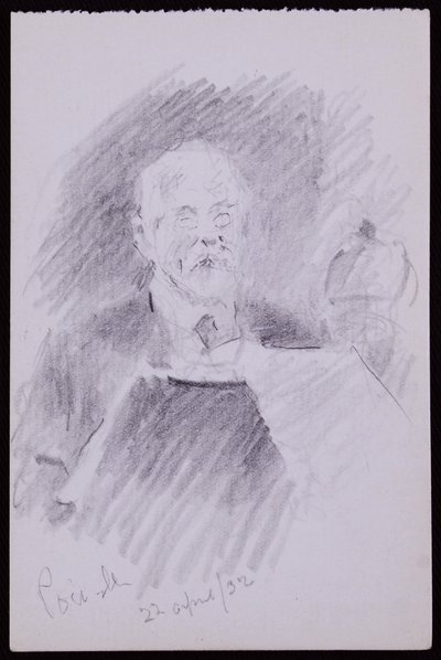 Retrato de Alfred Powell de Francis Wilfred Lawson