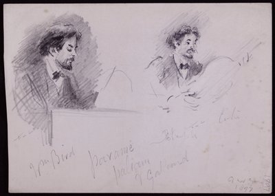 Retrato de Arnold Dolmetsch de Francis Wilfred Lawson