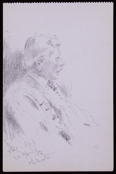 Retrato de Basil Oliver de Francis Wilfred Lawson