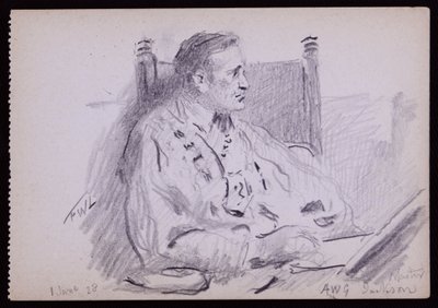 Retrato de Ernest Jackson de Francis Wilfred Lawson