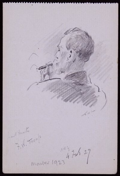 Retrato de Francis Troup de Francis Wilfred Lawson