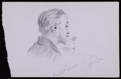 Retrato de Harold Speed de Francis Wilfred Lawson