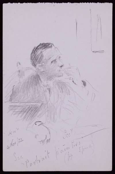 Retrato de Harold Speed de Francis Wilfred Lawson