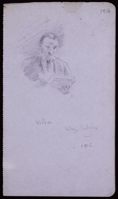 Retrato de Henry Wilson de Francis Wilfred Lawson