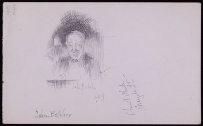 Retrato de John Belcher de Francis Wilfred Lawson
