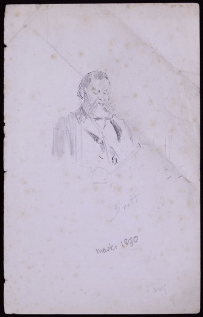 Retrato de John Brett de Francis Wilfred Lawson