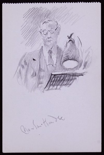 Retrato de Martin Hardie de Francis Wilfred Lawson