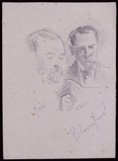 Retrato de Reginald Blomfield, c.1894 de Francis Wilfred Lawson