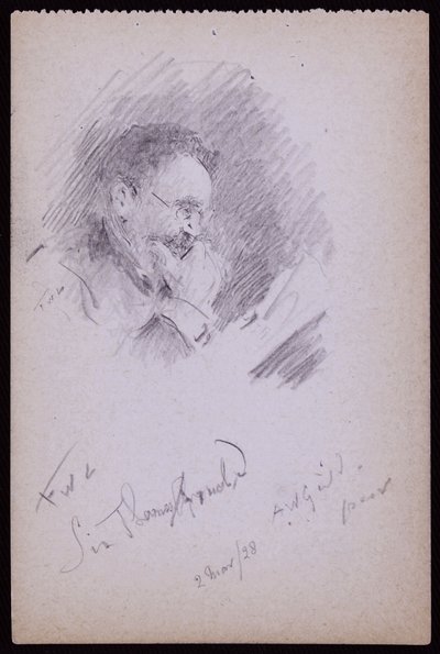 Retrato de Sir Thomas Arnold de Francis Wilfred Lawson
