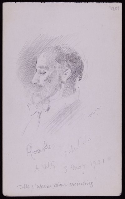 Retrato de TM Rooke de Francis Wilfred Lawson