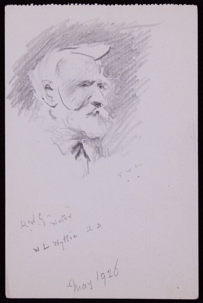 Retrato de WL Wyllie de Francis Wilfred Lawson