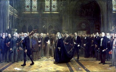 La procesión del orador en 1881 de Francis Wilfred Lawson
