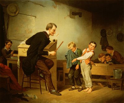 Alumnos castigados de Francis William Edmonds