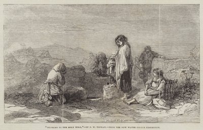 Peregrinos al pozo sagrado de Francis William Topham