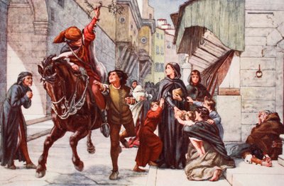 Alivio en Florencia tras el ataque de la Liga de Francis William Topham