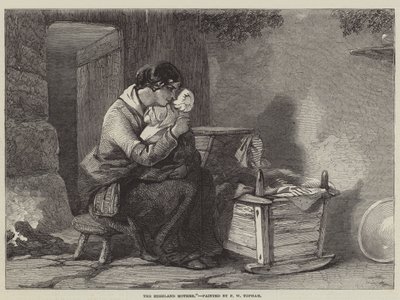 La madre de las tierras altas de Francis William Topham