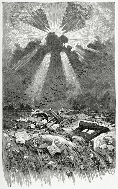 La Débâcle - ilustración de Napoléon le Petit, siglo XIX de Francis and Scott, Henry Fowke