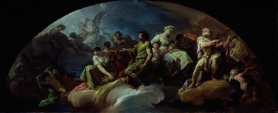 Figuras del Antiguo Testamento en el Paraíso de Francisco Bayeu