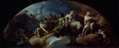 Figuras del Antiguo Testamento en el Paraíso de Francisco Bayeu y Subias