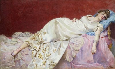 Un momento de reposo de Francisco Domingo Marqués