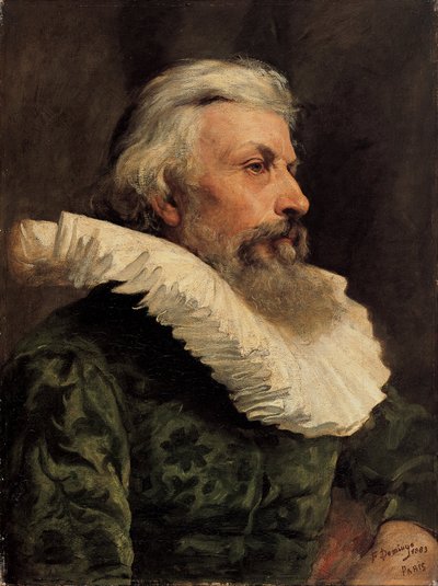 Cabeza de un caballero de Francisco Domingo Marqués