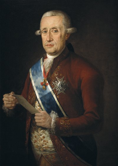 José Monino, Conde de Floridablanca, Ministro de Carlos III (óleo sobre lienzo) de Francisco Folc de Cardona