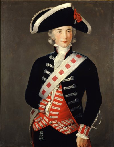 Manuel Godoy, joven Guardia de Corps de Francisco Folch de Cardona