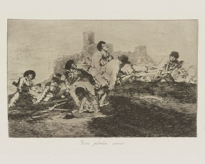 Aun podr?n servir (They Can Still Be of Use), pl. 24 from the series Los desastres de la guerra (The Disasters of War) de Francisco de Goya