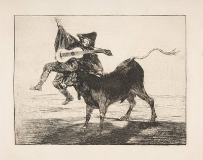 Diversión Bárbara, 1800-1804 de Francisco de Goya