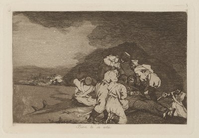 Bien te se est? (It Serves You Right), pl. 6 from the series Los desastres de la guerra (The Disasters of War) de Francisco de Goya