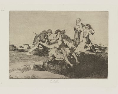 Caridad. (Charity.), pl. 27 from the series Los desastres de la guerra (The Disasters of War) de Francisco de Goya