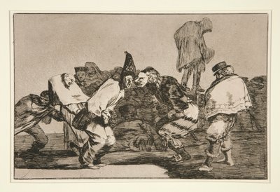 Disparate de carnaval (Carnival Folly), pl14 de la serie Los proverbios de Francisco de Goya